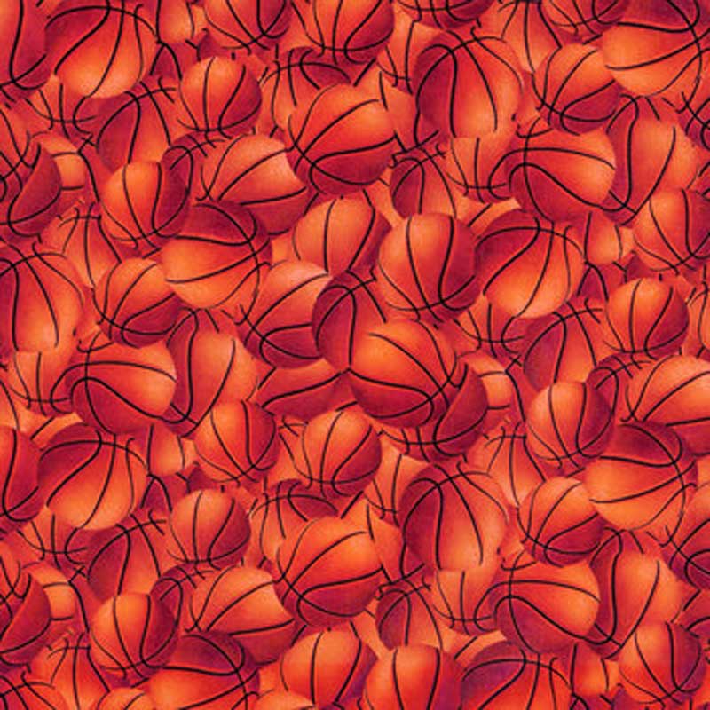 basketballs cluttered on top of eachother