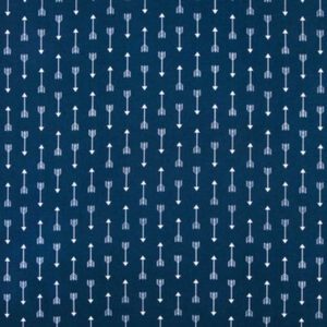 white arrows on a navy blue background