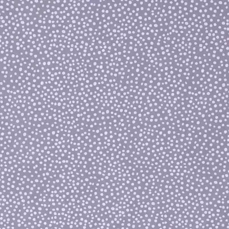 small white polka dots on a grey background