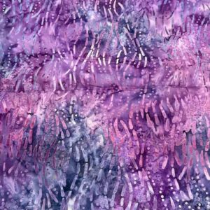 Purple leaf batik