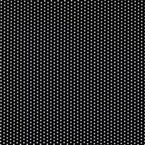 Black and white polka dot